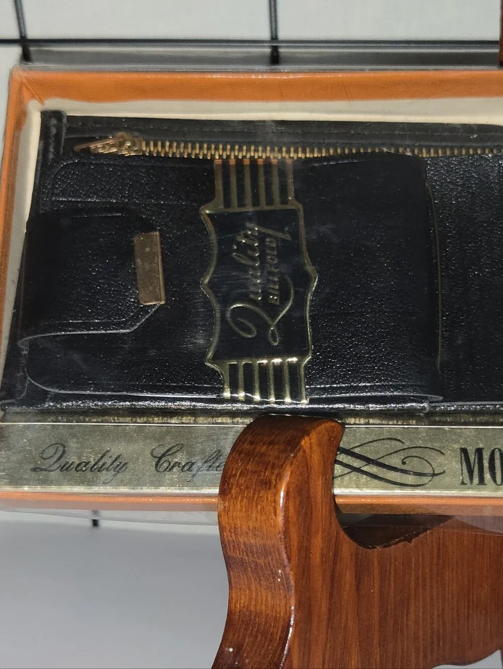 Vintage Don Lualdo Leather Wallet Set